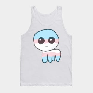 TBH Autism Creature Transgender Pride Flag Tank Top